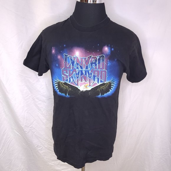 Vtg Lynyrd Skynyrd Medium 2001 Back To The Swamp Tour Concert Rock Eagle T-Shirt - Picture 13 of 13